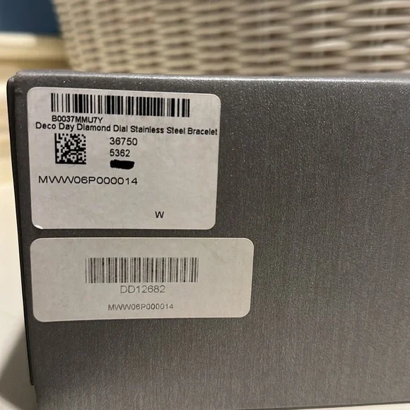 MICHELE Ladies Deco Mother of Pearl Dial Chronograph Stainless Steel - Picture 10 of 14